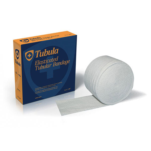 Blue Dot Tubular Bandage Size B 10M White 10M