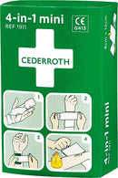 Cederroth 4 In 1 Mini Bloodstopper Green