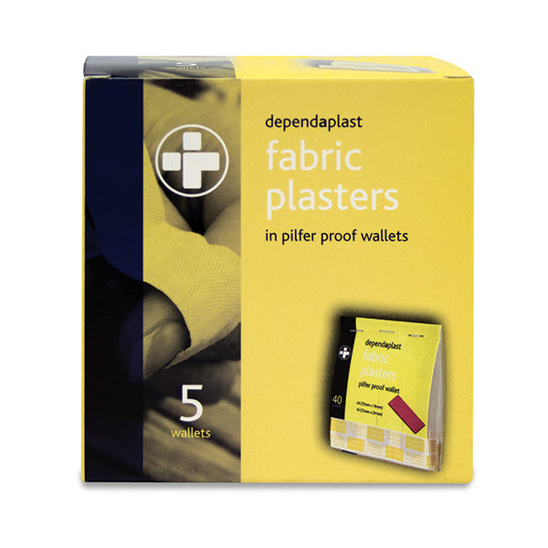 Dependaplast Fabric Pilfer Proof Plaster Box 5 X 40