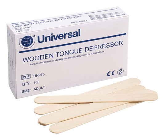 Universal Tongue Depressor Box 100's