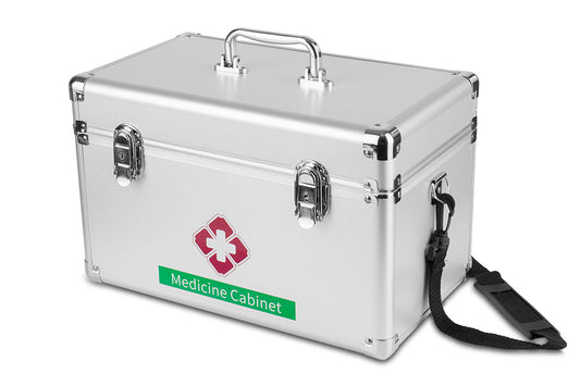 Click Medical Large Aluminium First Aid Kit