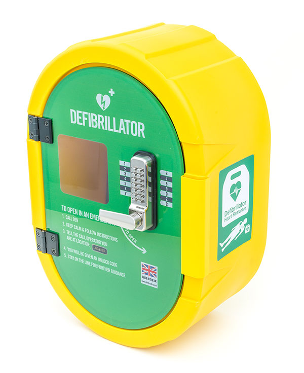 Defibsafe 2 External Cabinet With Code Lock Yellow 450X630X320mm