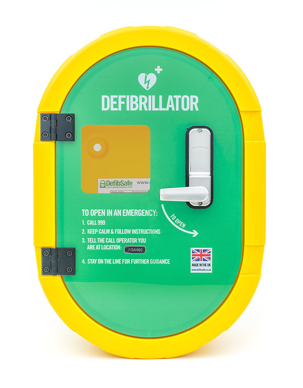 Defibsafe 2 External Cabinet With No Lock Yellow 450X630X320mm