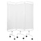 Click Medical Three Curtain Privacy Screen White