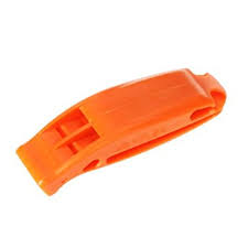 Click Medical Safety Whistle Orange