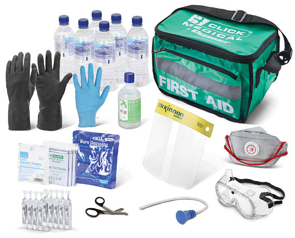 Click Medical Acid Attack Response Kit Green