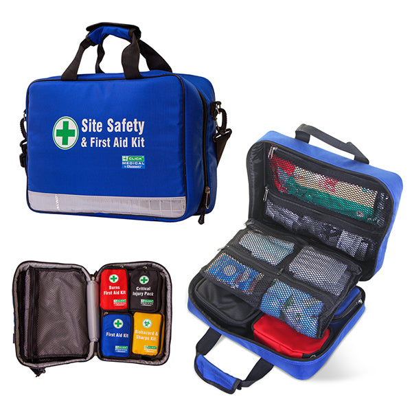 Site Safety First Aid Kit C/W Safety Essentials