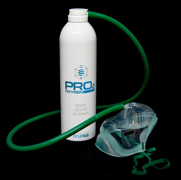 Pro2 Oxygen And Mask White 22L