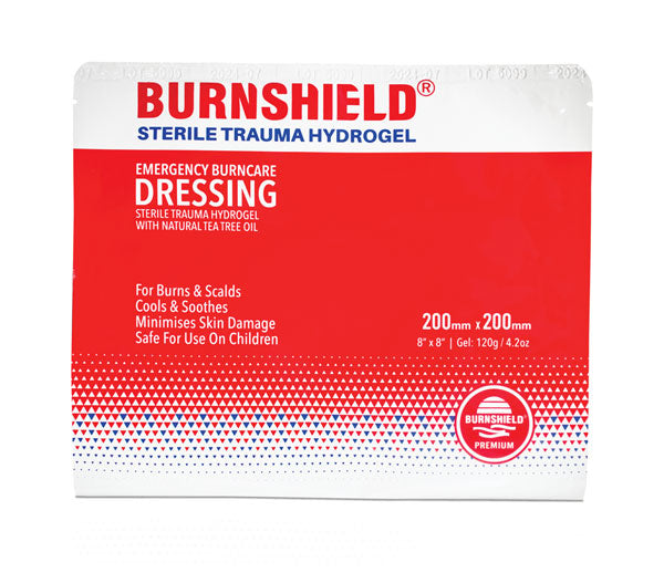 Burnshield Sterile Trauma Hydrogel 200 X 200Mm Dressing