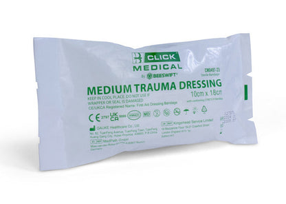 Click Medical Trauma Dressing 10 X 18 - Medium