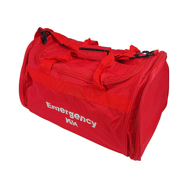 Red Emergency Kit Bag Empty