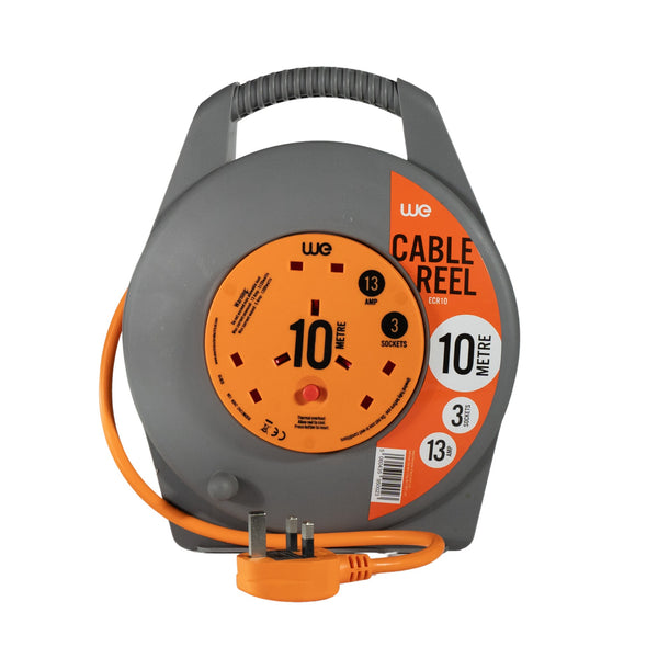Westminster Electrical 3 Gang Cassette Reel | 10 Metre Cable length.