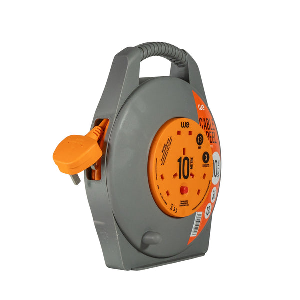 Westminster Electrical 3 Gang Cassette Reel | 10 Metre Cable length.