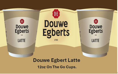 Douwe Egbert Pure Latte 12oz On The Go (10 Cups)