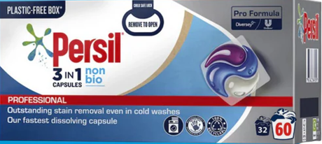 Persil Professional Formula 3in1 Non-Bio fast Dissolve Capsules 32's