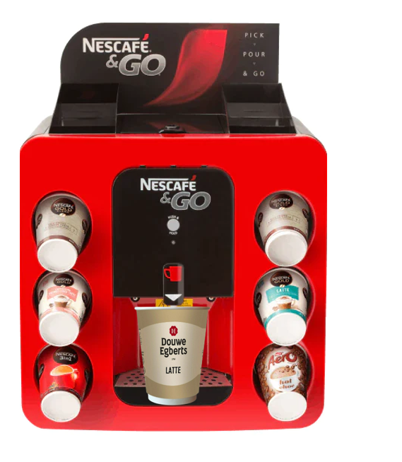 Douwe Egbert Pure Latte 12oz On The Go (10 Cups)