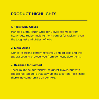 Marigold Outdoor Gloves Per Pair {All Sizes}