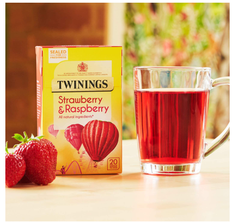 Twinings Strawberry & Raspberry Tea 20's
