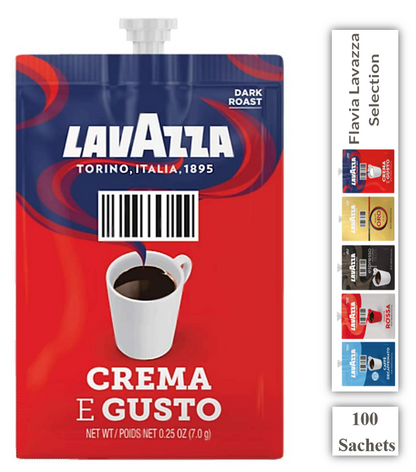 Flavia Lavazza Crema E Gusto Sachets 100's