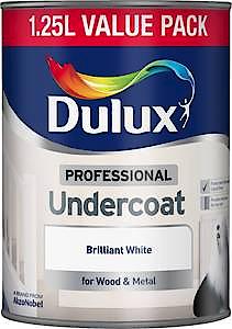 Dulux Undercoat Pure Brilliant White 1.25L