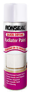Ronseal Qdrsws400 Radiator Paint 400Ml