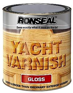 Ronseal Yvs500 500Ml Exterior Yacht Varnish Satin