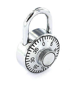 Reset. code lock 40mm Black