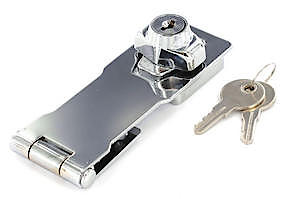 Securit 75Mm Sec Locking Hasp Cp S1480, Silver