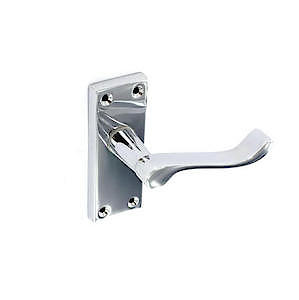 Sec Scrll Latch Handl Chrm S2701*