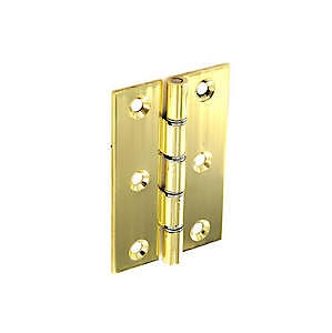 Securit S4105 Dbl Steel Hinge Polished 100Mm