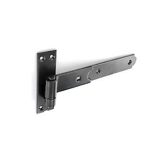 Flat Band & Hook Hinge Black 600Mm X2
