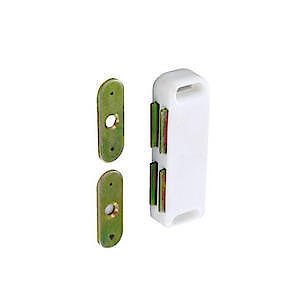 Sec Twin Magnetc Catch Wht S5435