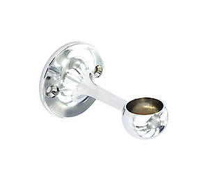 Towel rail end bracket CP 19mm