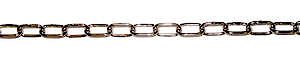 Securit Oval Link Chain Chrome Plated 2.2mm x 10m
