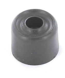 Sec Door Stops Blk 30Mm X2 S6871