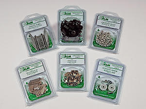 Alm Greenhouse Springwire Glazing Clips (Pack 50) - Gh001, Silver