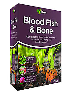 Vitax Ltd Blood Fish & Bone Fertiliser, 1.25Kg