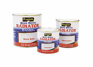 Rustins Quick Drying Radiator Enamel Satin 500Ml