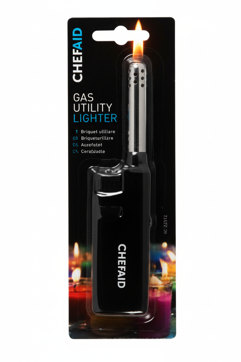 Chef Aid Small Refillable Gas Lighter