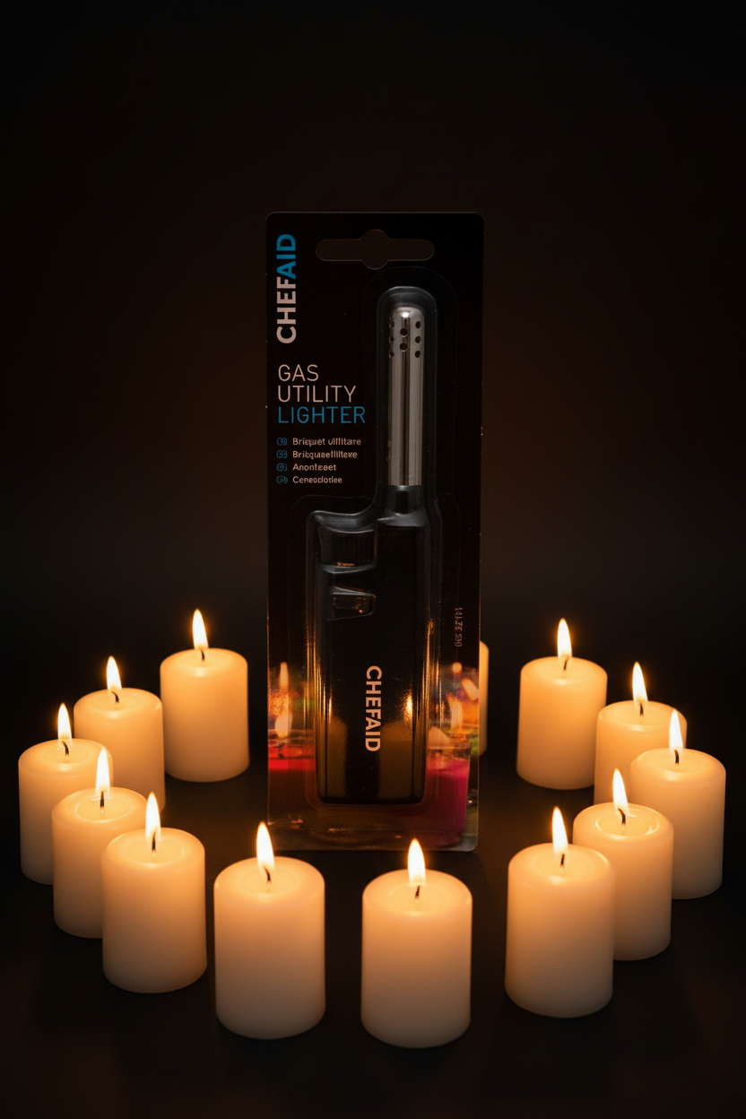 Chef Aid Small Refillable Gas Lighter