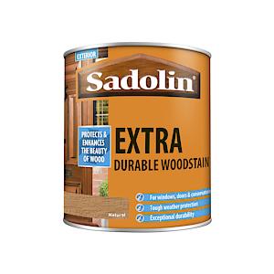 Sadolin Extra Durable Woodstain 1L Natural