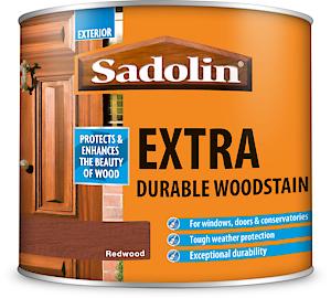 Sadolin Extra Durable Woodstain - 500ml Redwood