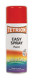 Tetrion Easy Spray Paint, Bright Red, 400 Ml