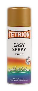 Tetrion Easy Spray Paint, Gold, 400 Ml