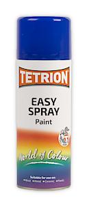 Tetrion Easy Spray Paint, Mid Blue, 400 Ml