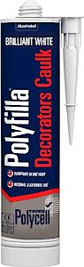 Polycell Decorators Caulk | Brilliant White | 1 x 380ml