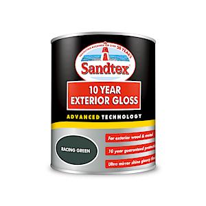 Sandtex Retail 10 Year Exterior Gloss Racing Green 750ml