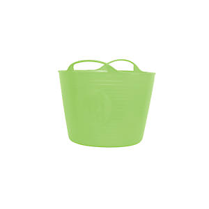 Tubtrugs 14L Small Flexible 2-Handled Recycled Tub, Pistachio