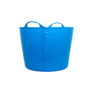 Tubtrugs 36L Large Flexible 2-Handled Recycled Tub, Blue