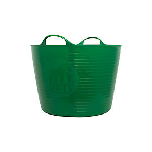 Tubtrugs 36L Large Flexible 2-Handled Recycled Tub, Green